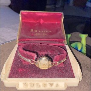 Vintage bulova watches 10k gold plate